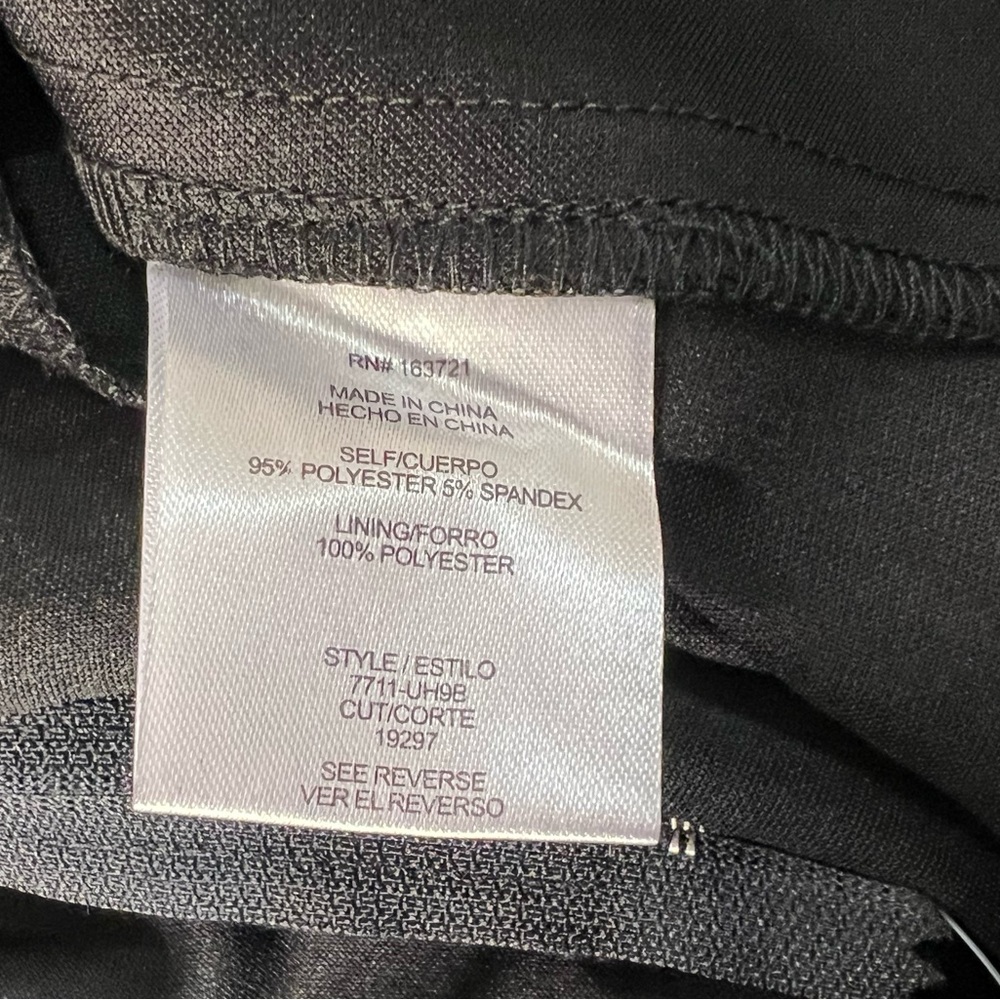 City Studio Black Mini Dress with Silver Bow Accents - Picture 9 of 12